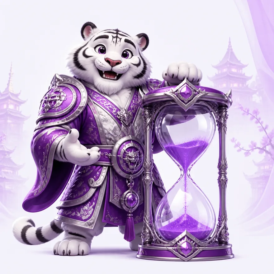 Ornate hourglass — SlotsCharm