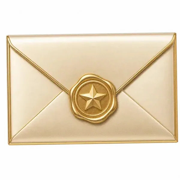 Sealed wax envelope — SlotsCharm