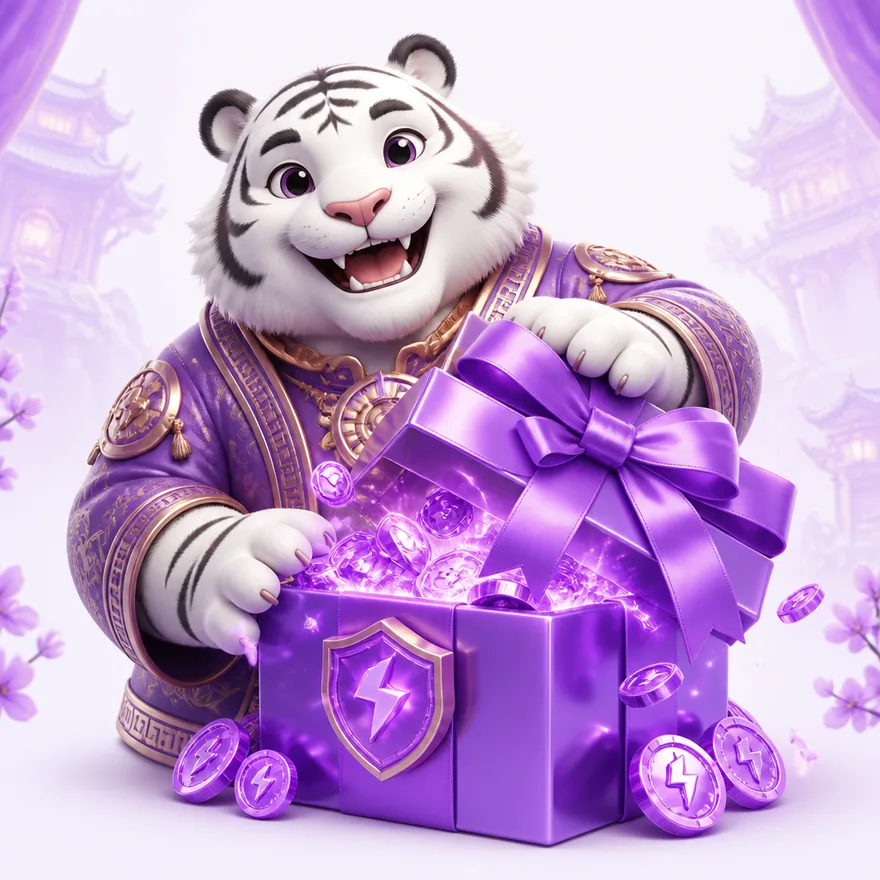Ribbon-tied gift box — SlotsCharm