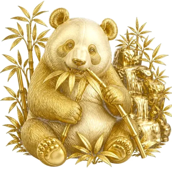 Panda eating bamboo — SlotsCharm