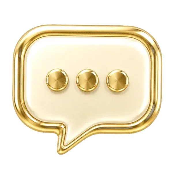 Three-dot speech bubble — SlotsCharm