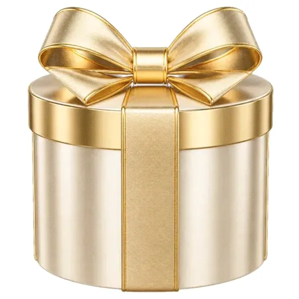 Round gift box — SlotsCharm