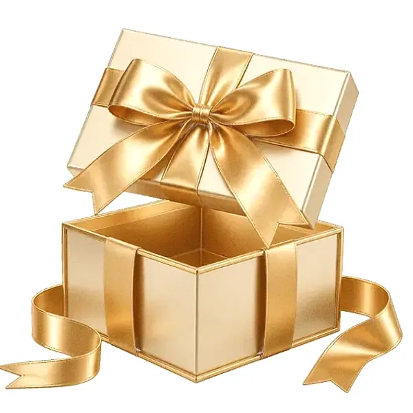 Open gift box — SlotsCharm